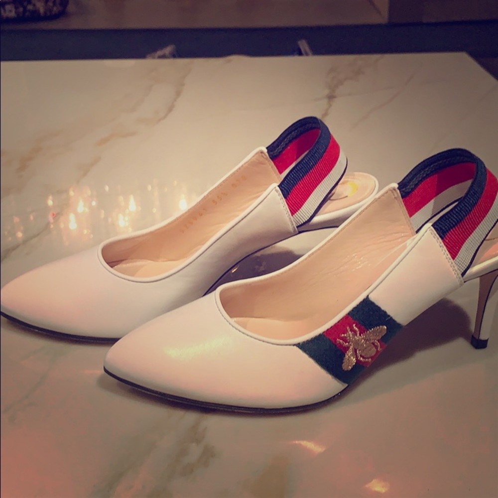 Gucci slingback shoes
